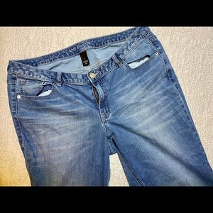 Lane Bryant low-rise bootcut jeans